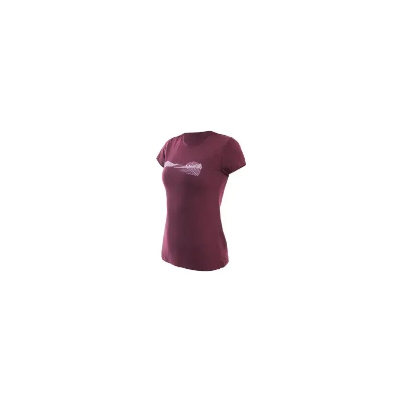 Sensor Merino Air PT Hills dámske tričko krátky rukáv Port Red vel. M 48452377