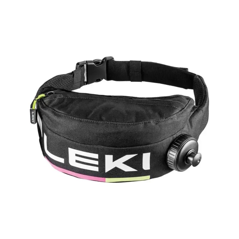 Leki Drinkbelt Thermo Junior detská ľadvinka Compact Black/Neon pink 48452509