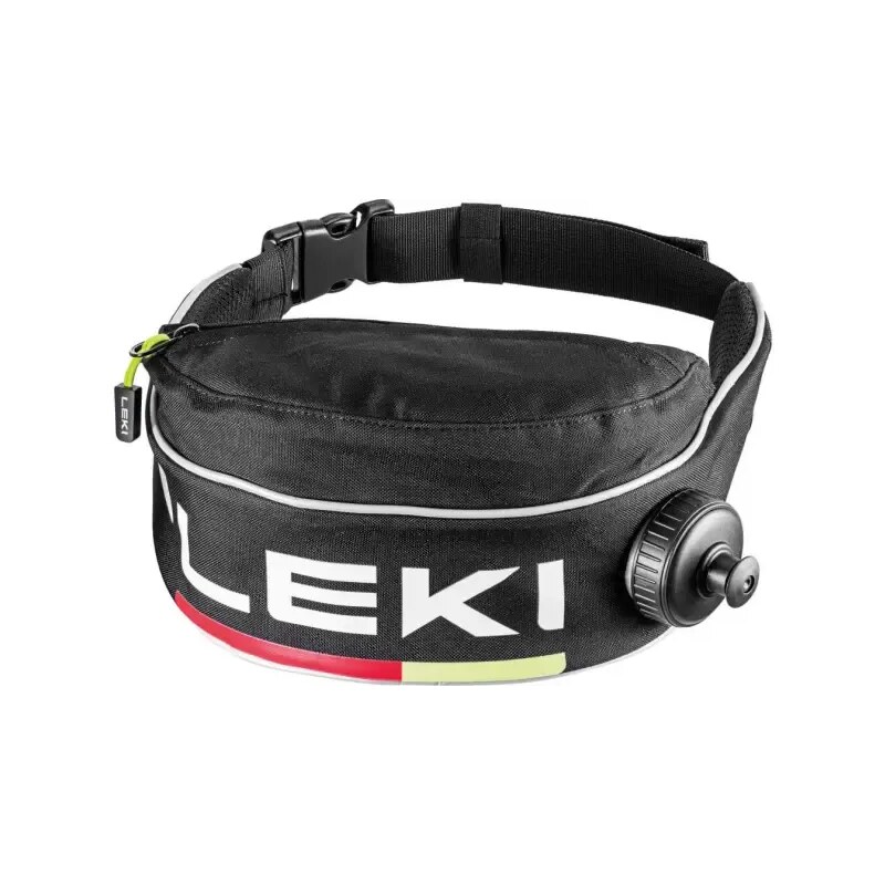 Leki Drinkbelt Thermo ľadvinka 1 l Black/Bright red/Neon yellow vel. 48452523