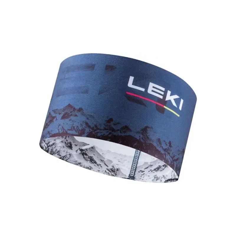 Leki XC Headband čelenka dark denim/white/poppy red veľ. Uni 68625747