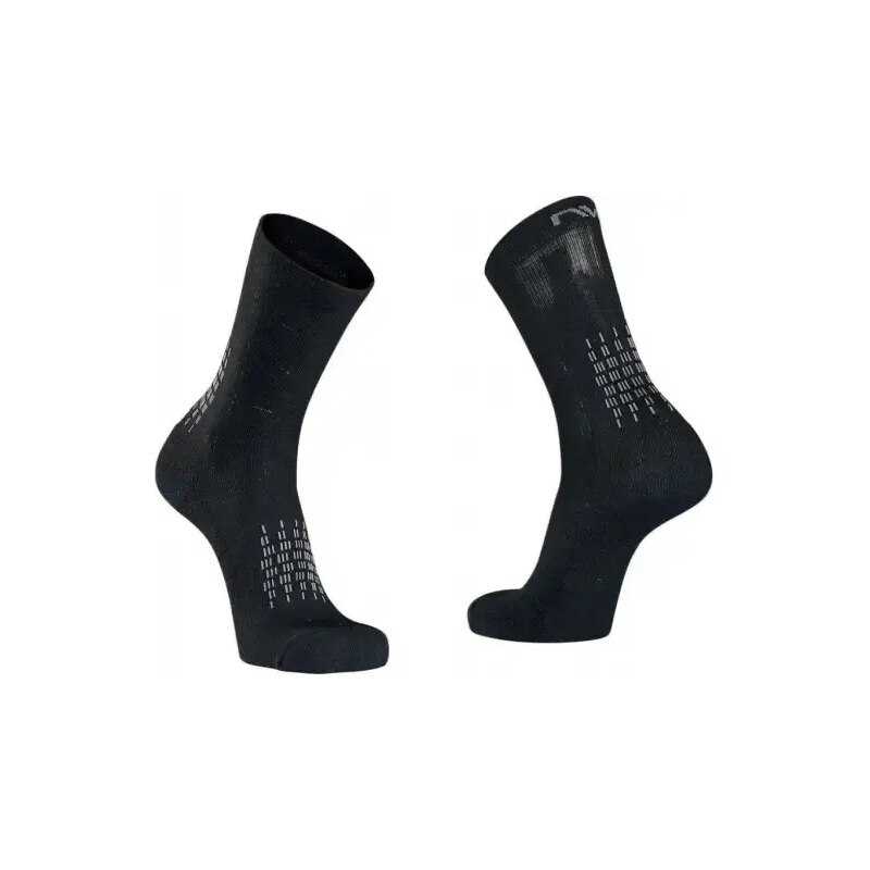 Northwave Fast Winter ponožky Black/Grey vel. S 48453417