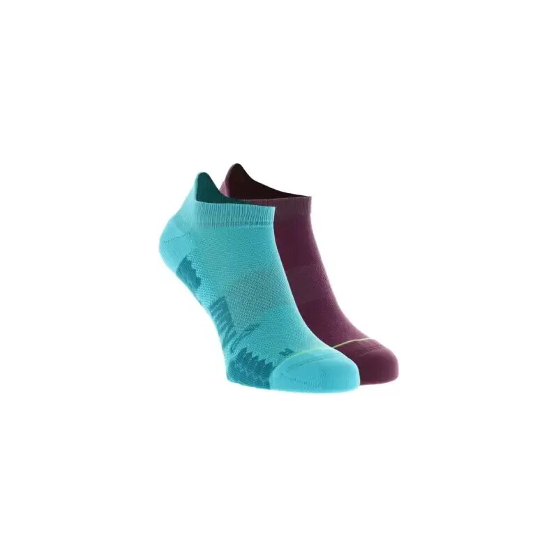 Inov-8 Trailfly nízke ponožky teal/purple vel. M 48453522
