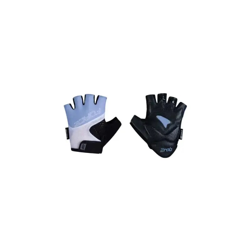 E-shop Krátke rukavice Force Rab 2 Kid black/blue/white vel. S