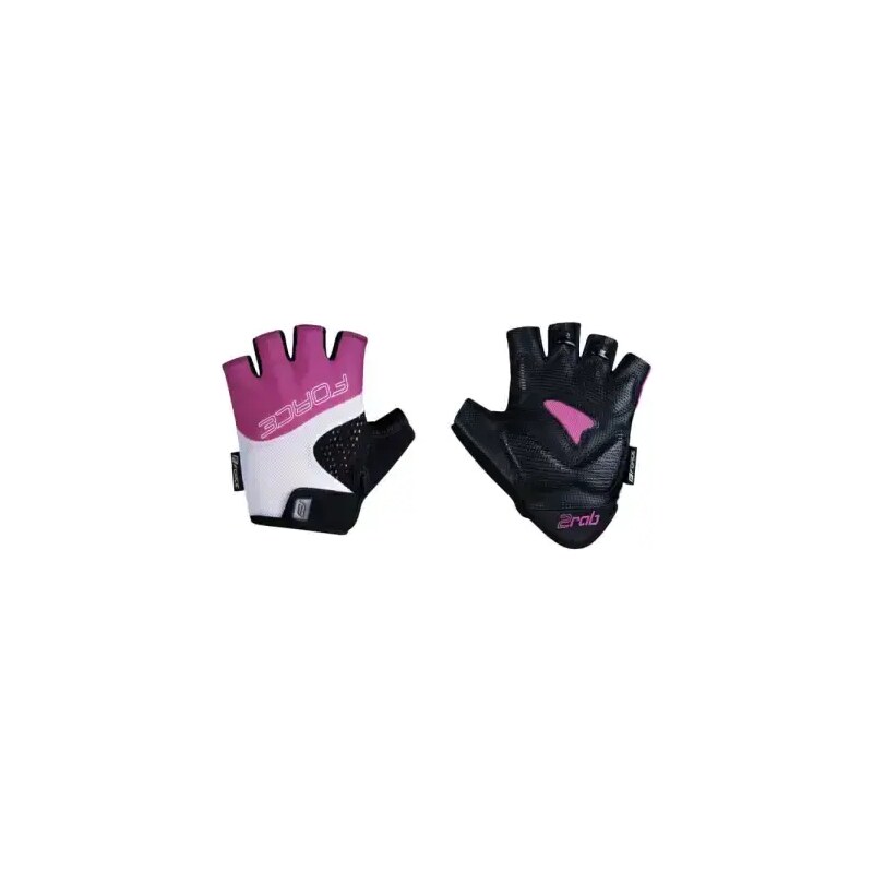 E-shop Krátke rukavice Force Rab 2 Kid black/pink/white vel. S