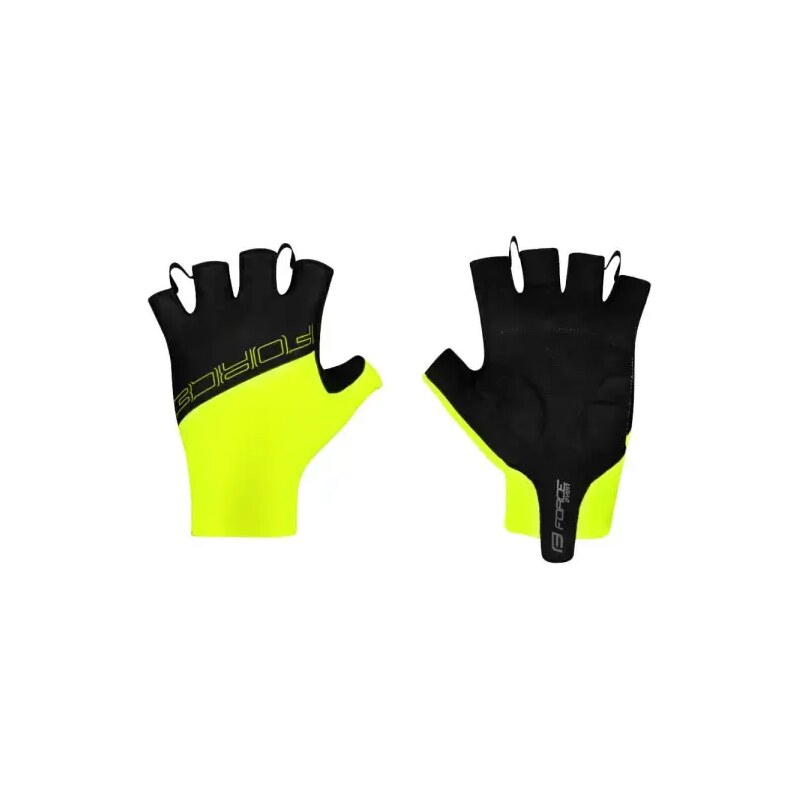 Force Even krátke rukavice fluo/black vel. S 48454230