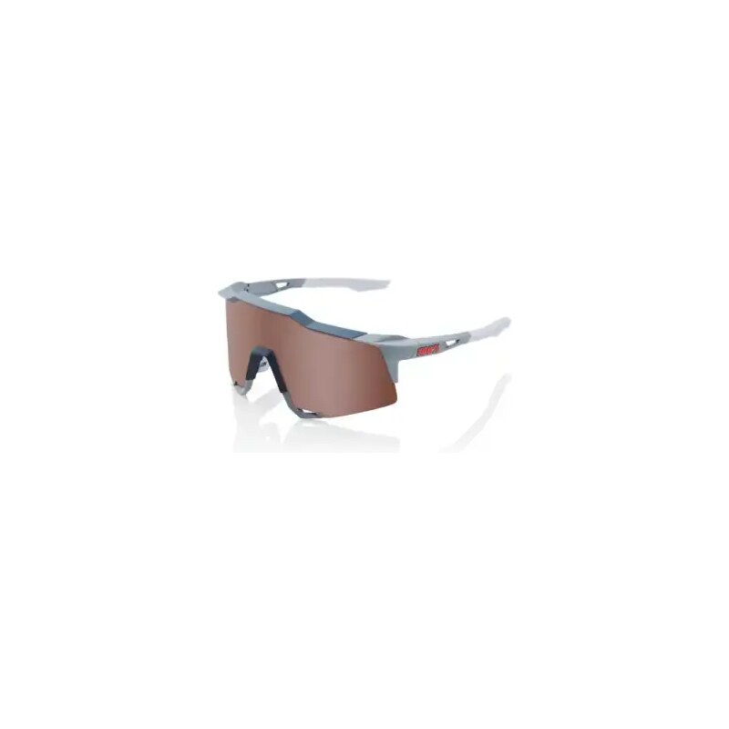100% SPEEDCRAFT HiPER Crimson Silver okuliare stone grey/brown 48454717