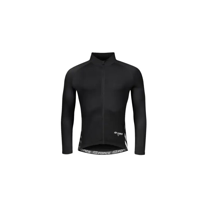 E-shop Force Spike pánsky dres dlhý rukáv čierna/biela vel. S