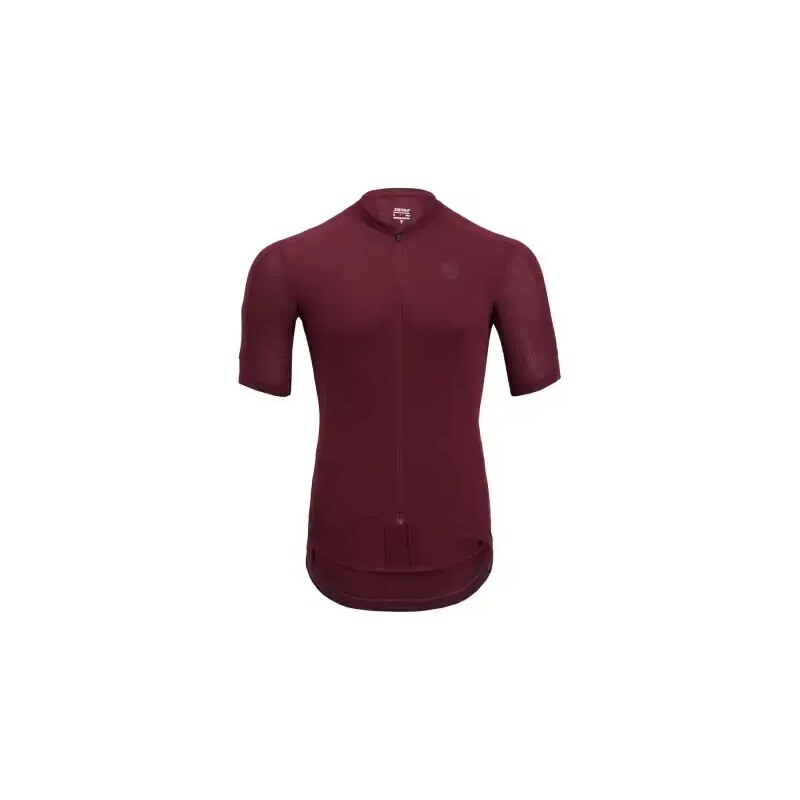 Silvini Ceno pánsky dres s krátkym rukávom slivka vel. M 48455579