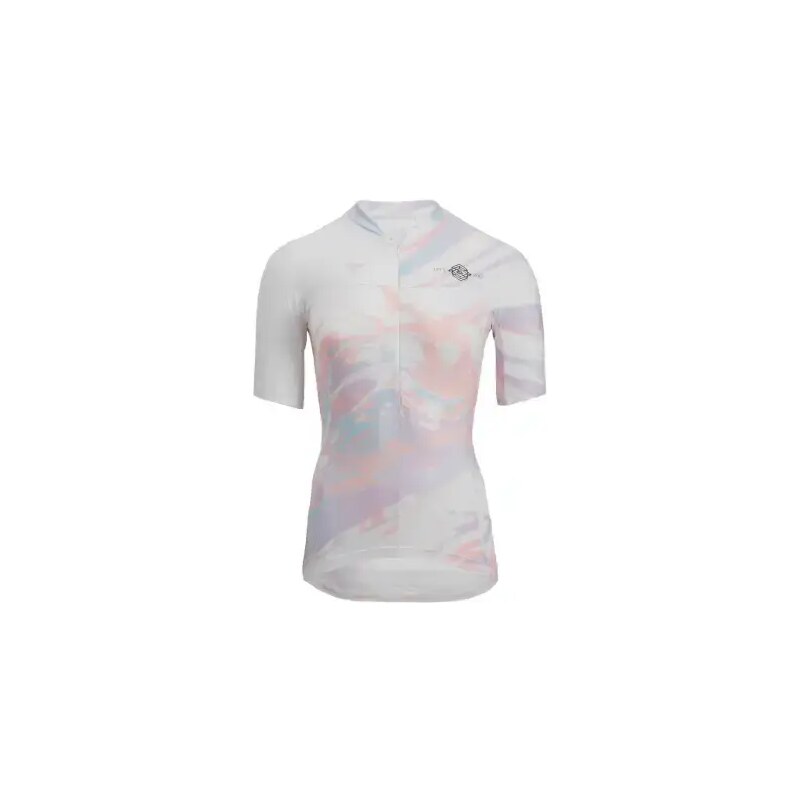 E-shop Silvini Catirina dámsky dres krátky rukáv White/Blush vel. L
