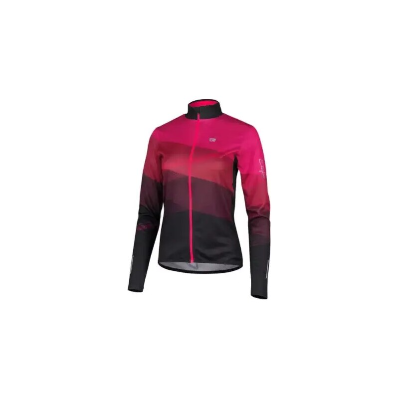 Etape Gaia dámsky dres dlhý rukáv magenta/čierna vel. S 48456024