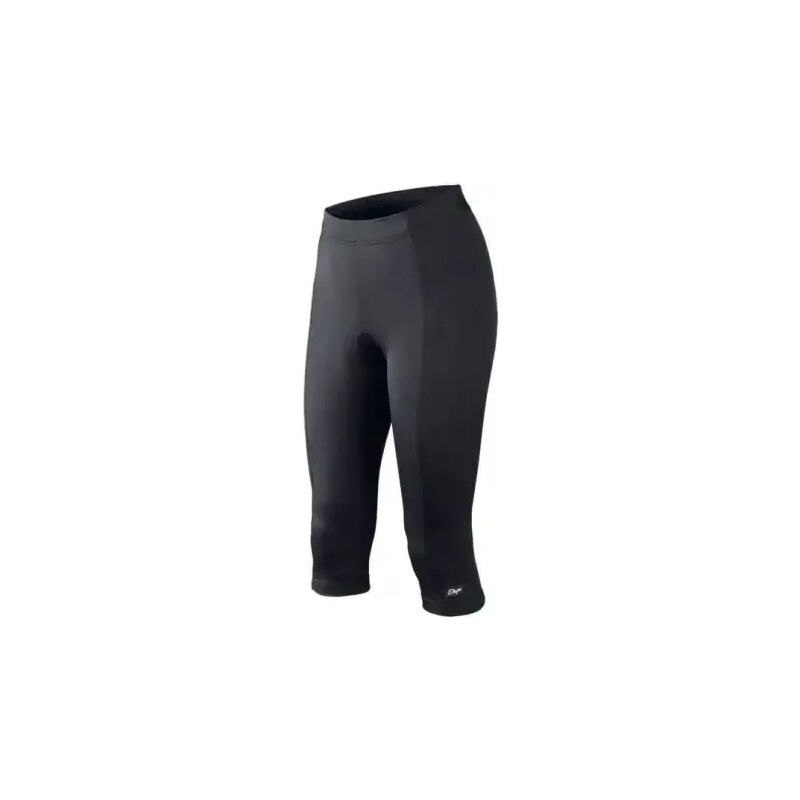 E-shop Etape Lady dámske 3/4 nohavice s vložkou čierna vel. L