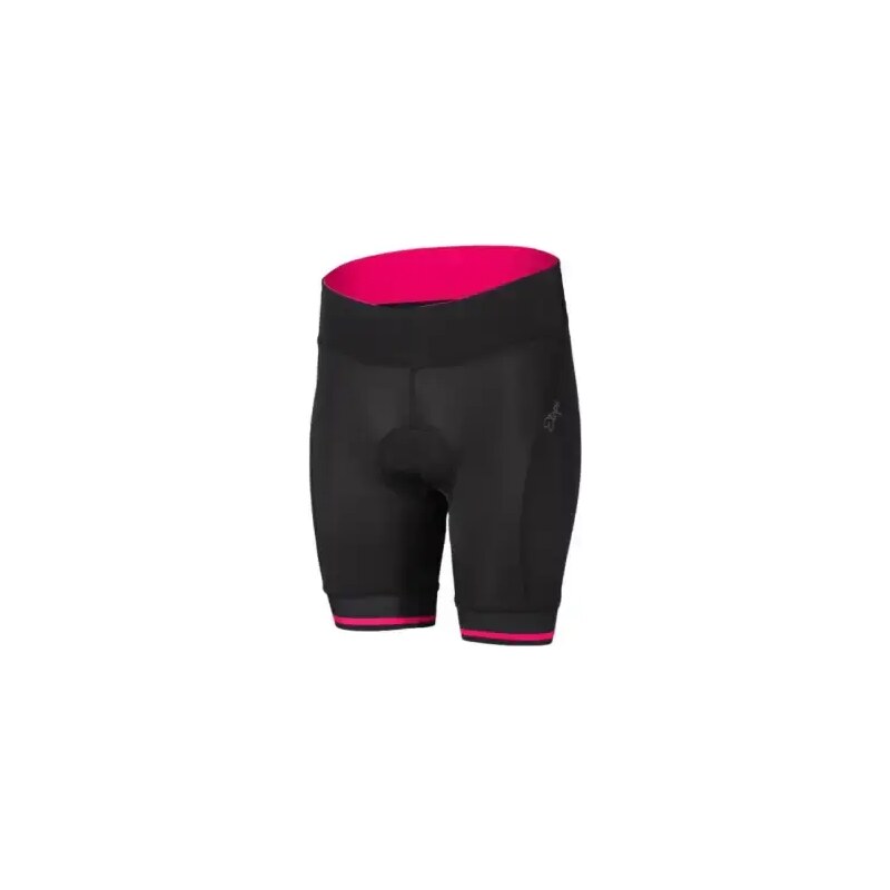 Dámske šortky Etape Sara s podšívkou black/pink vel. S 48456013