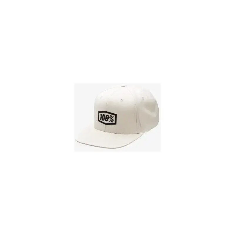 100% Icon Snapback Cap Aj Fit šiltovka Silver Grey 48456217