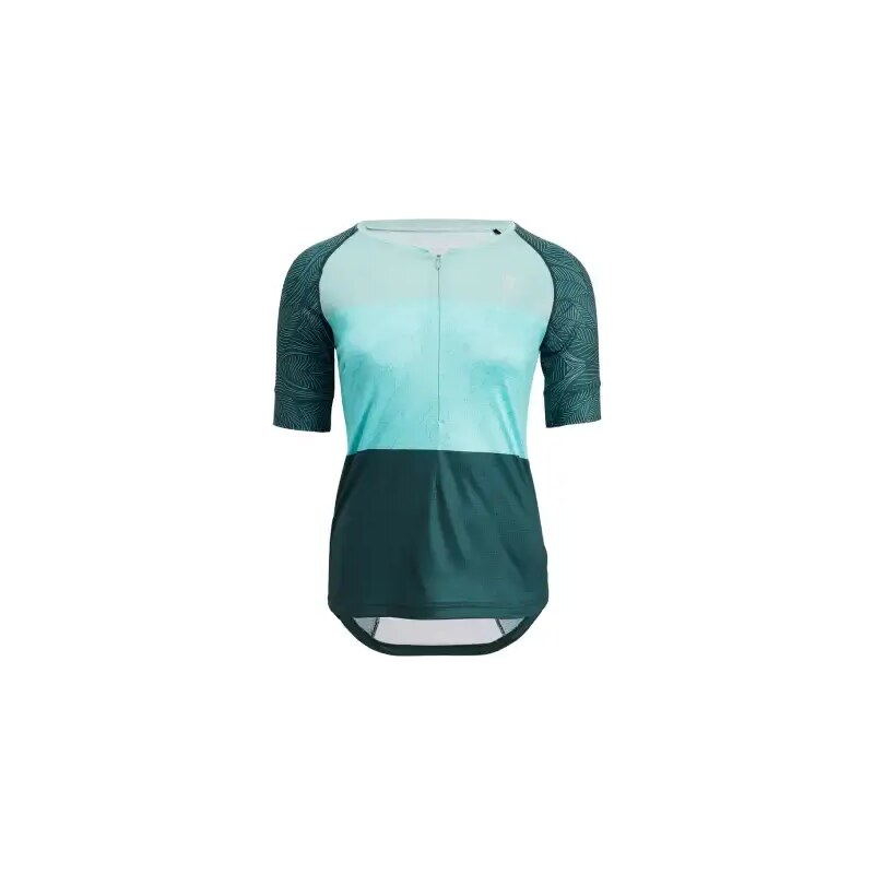 Silvini Stabina Dámsky dres s krátkym rukávom Garden/Green vel. L 48456367