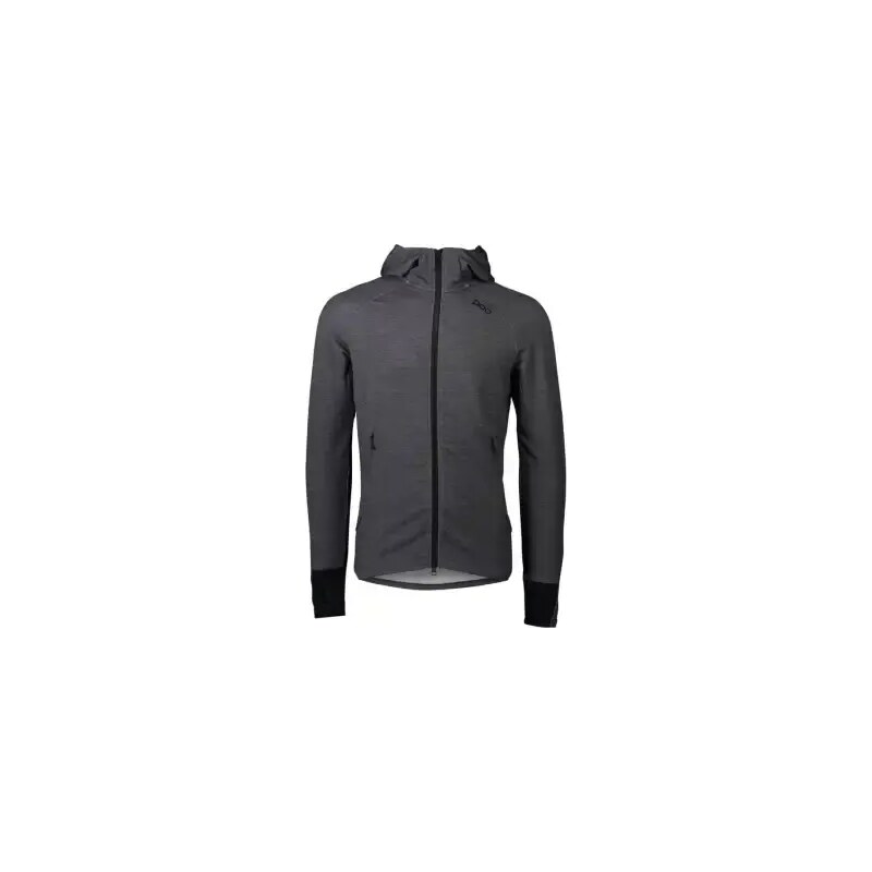 E-shop POC Merino Zip Hood Pánska mikina Sylvanite Grey Melange vel. S