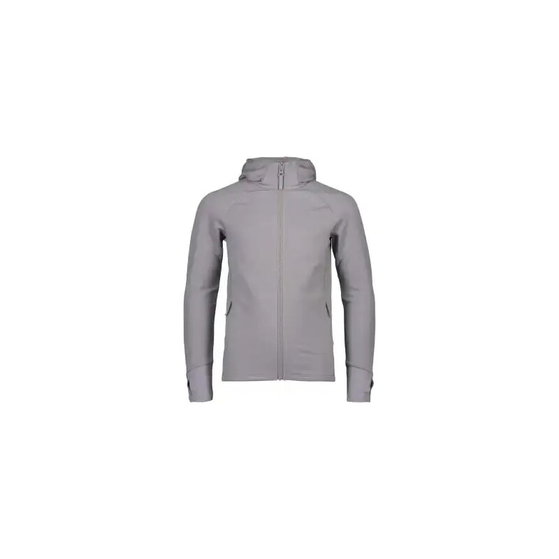E-shop Detská mikina POC Merino Zip Hood Jr Alloy Grey vel. 140