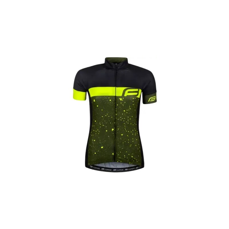 E-shop Force Spray Lady dámsky dres krátky rukáv army/fluo vel. XS