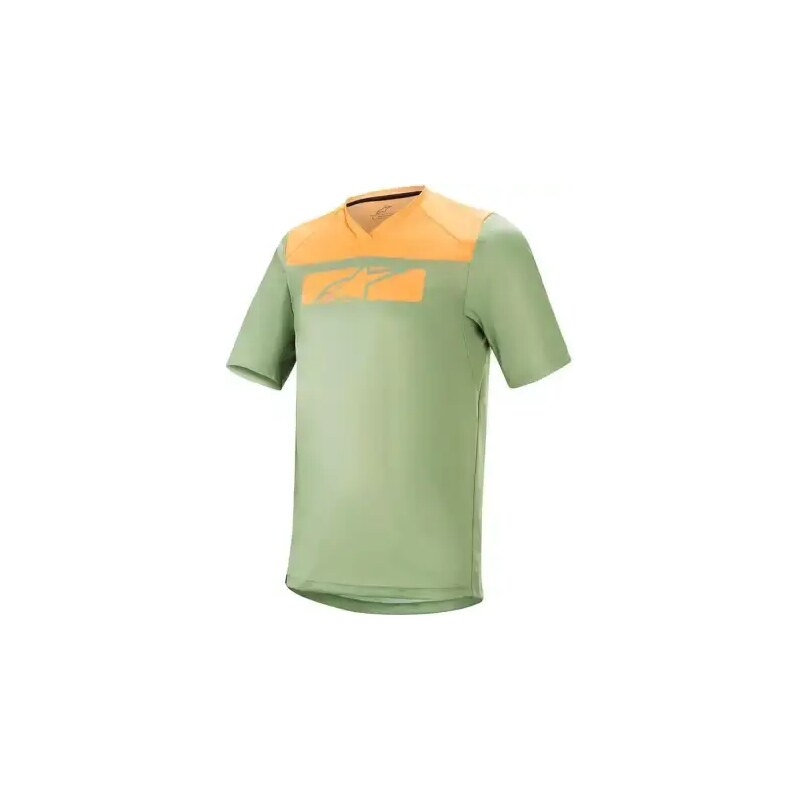 Alpinestars Drop 4.0 pánsky dres s krátkym rukávom Green Steel 48460079