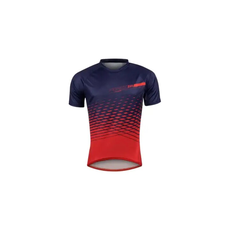 Force Angle MTB pánsky dres krátky rukáv modrá/červená vel. S 48460284