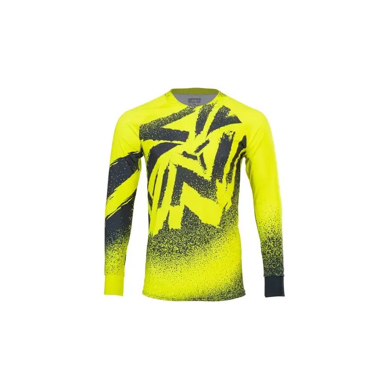 Silvini Cortino pánsky dres s dlhým rukávom neon/black vel. S 48460371