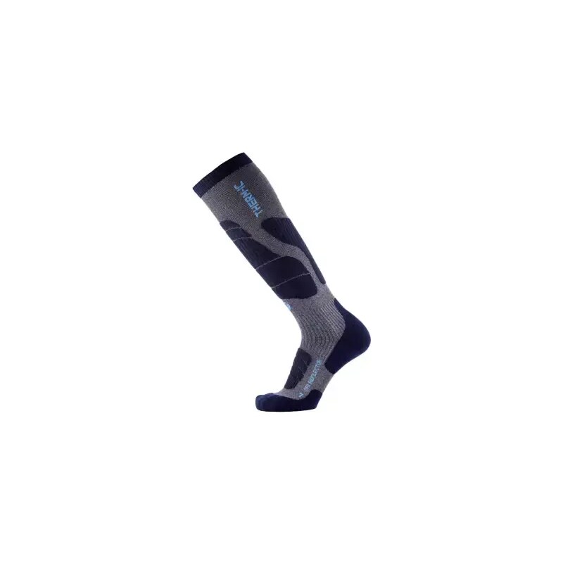 Thermic Ski Merino Reflector pánske ponožky blue/gold vel. 39/41 48461267