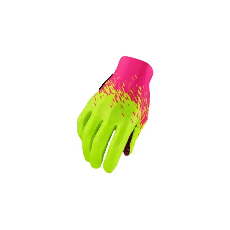 E-shop Supacaz SupaG dlhé rukavice Neon Pink/Neon Yellow vel.L