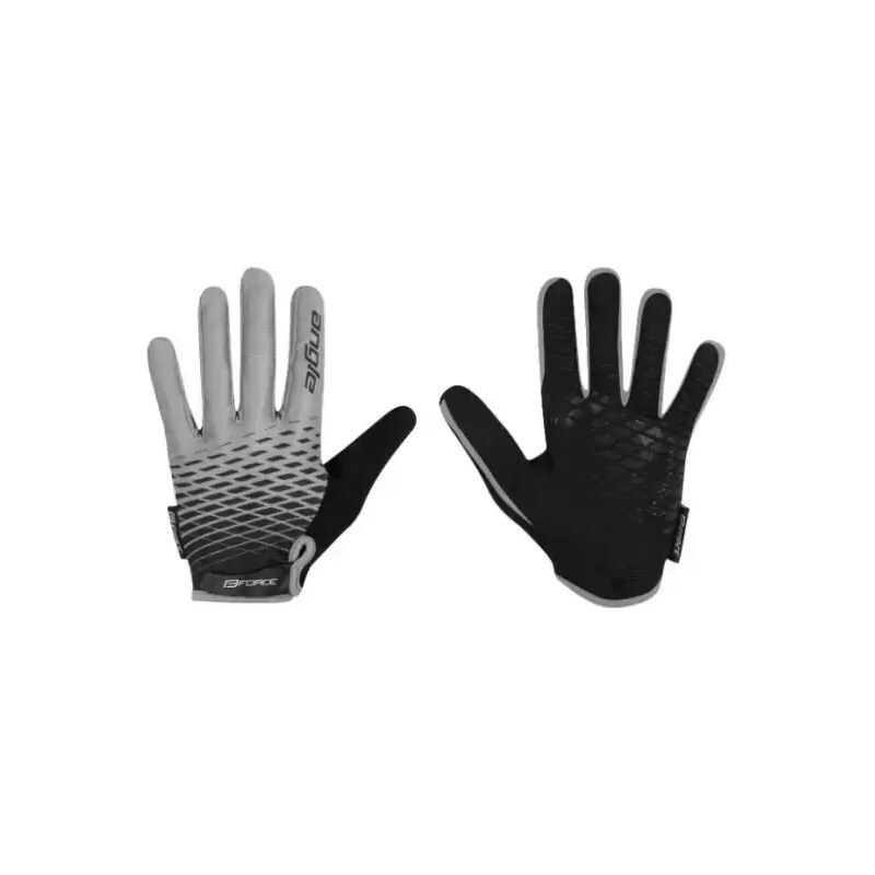 Force Angle MTB rukavice sivá/čierna vel. S 48463118