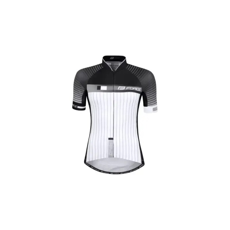 Force Dash Lady dámsky dres krátky rukáv čierna/biela vel. XS 48463613
