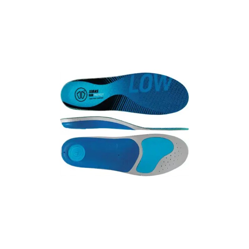 Sidas 3feet Run Protect Low Arch Vložky do bežeckej obuvi s nízkym 48463975