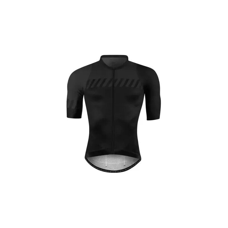 Force Fashion unisex dres krátky rukáv čierna/sivá vel. S 48465634