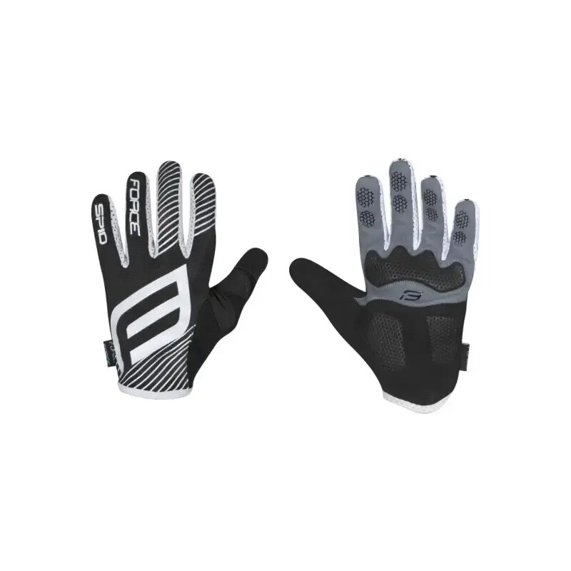 E-shop Force Spid MTB rukavice letné čierne vel.S