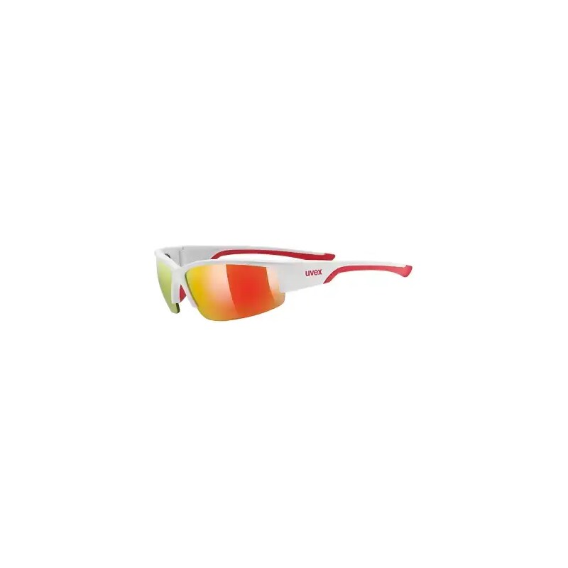 E-shop Uvex Sportstyle 215 okuliare white mat red/red