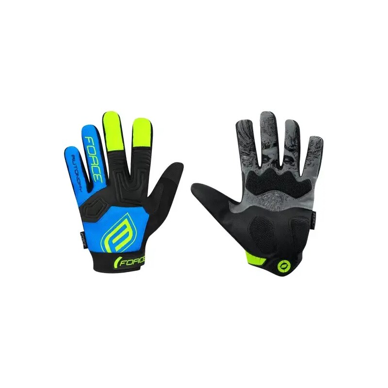 Force MTB Autonomy letné rukavice modré vel. M 48468365