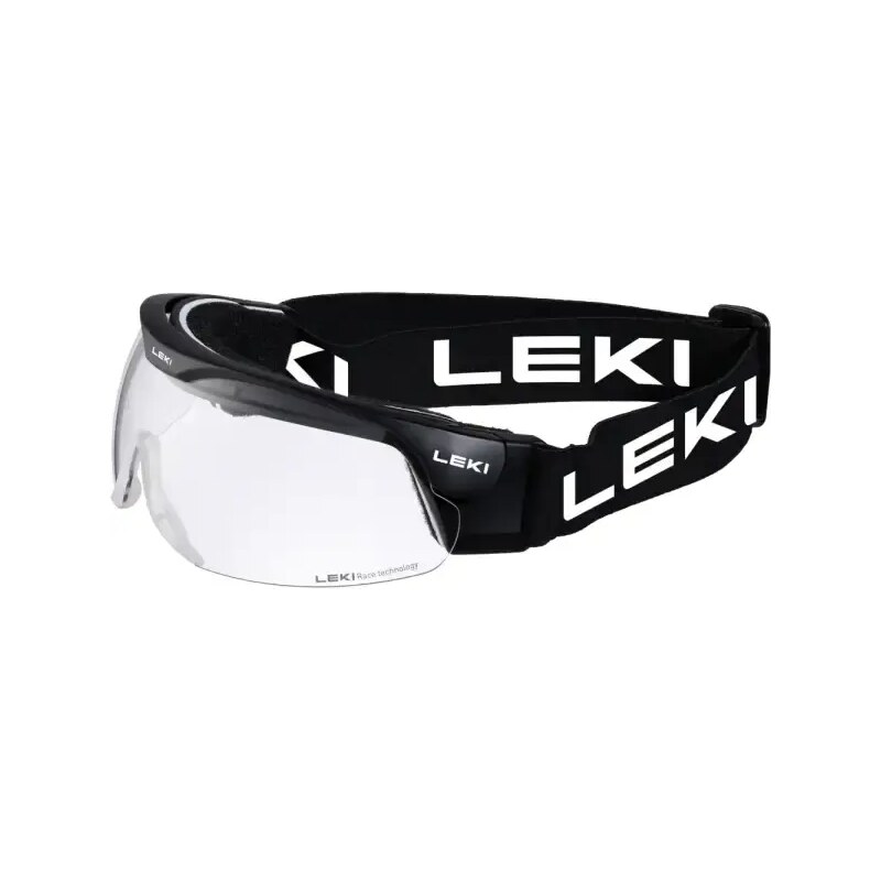 Slnečné okuliare Leki XC Shield Standard Black/Transparent 48473651