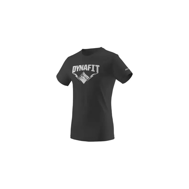 E-shop Dynafit Graphic Cotton Pánske tričko s krátkym rukávom Black Out