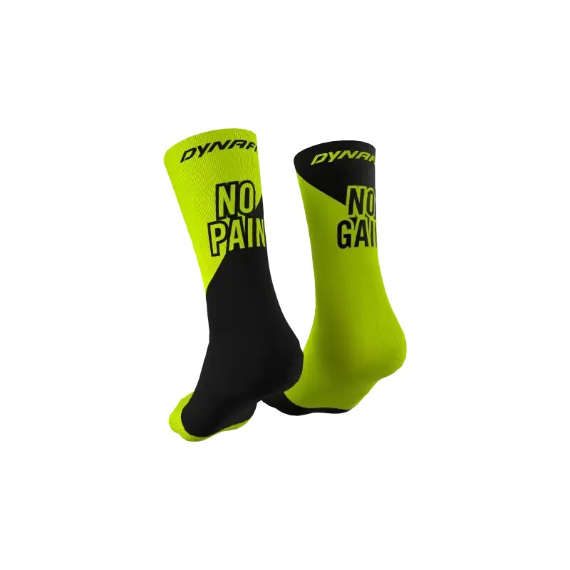 E-shop Dynafit No pain No gain športové ponožky Neon Yellow/Black Out