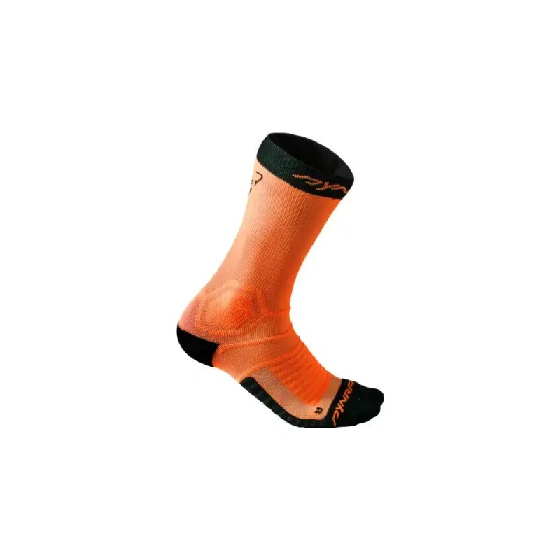 E-shop Dynafit Ultra Cushion Socks Fluo/Orange Bežecké Ponožky Oranžové