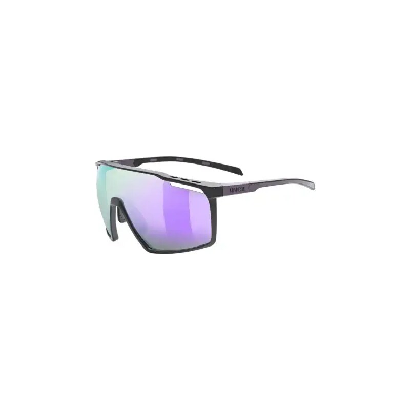 Uvex MTN Perform cyklistické okuliare Black Purple M/Mirror Purple 48477333
