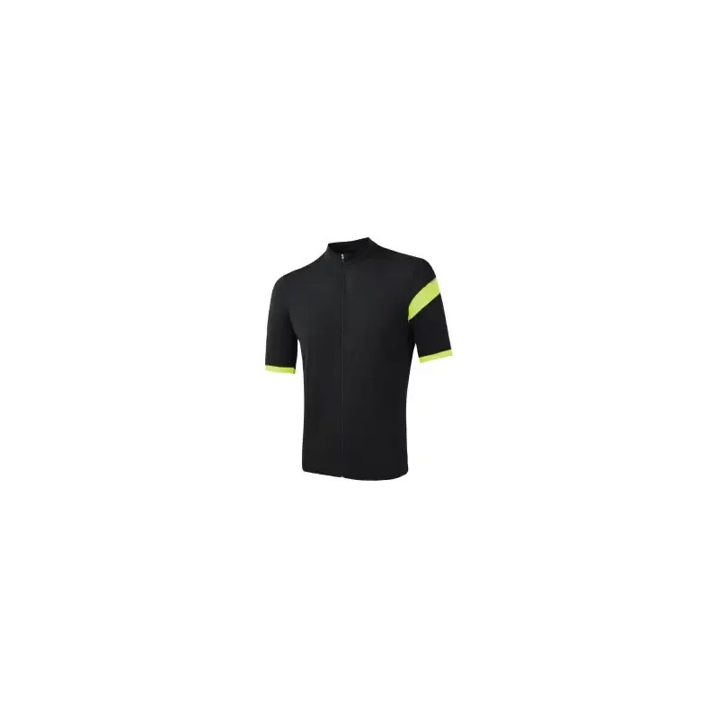 Sensor Cyklo Coolmax Classic pánsky dres s krátkym rukávom True Black 48477293