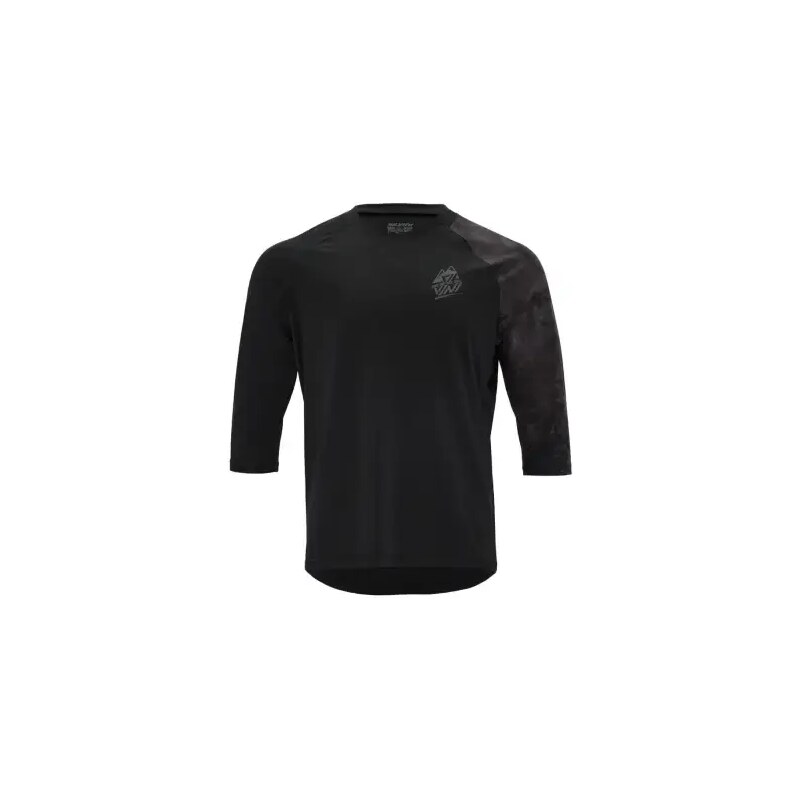 Silvini Brunello Pánske tričko s krátkym rukávom Black/Charcoal vel. M 48477659