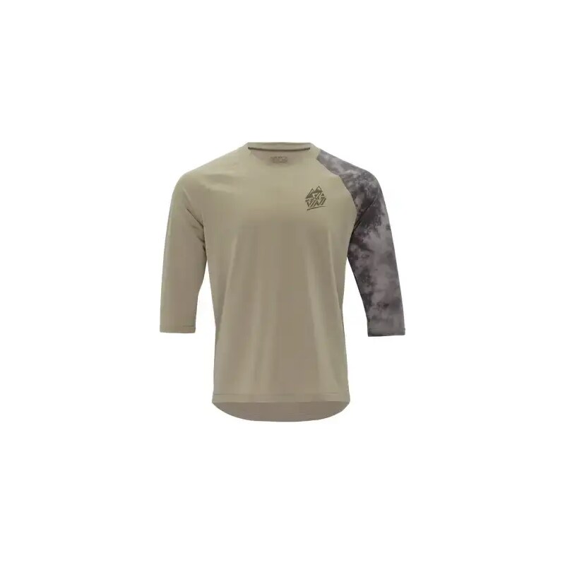 Silvini Brunello Pánske tričko s krátkym rukávom Cream/Brown vel. XL 48477660