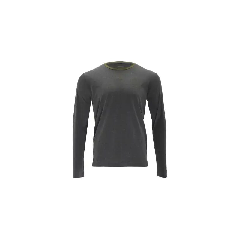 Silvini Casalo pánske tričko s dlhým rukávom Charcoal/Olive vel. S 48477665