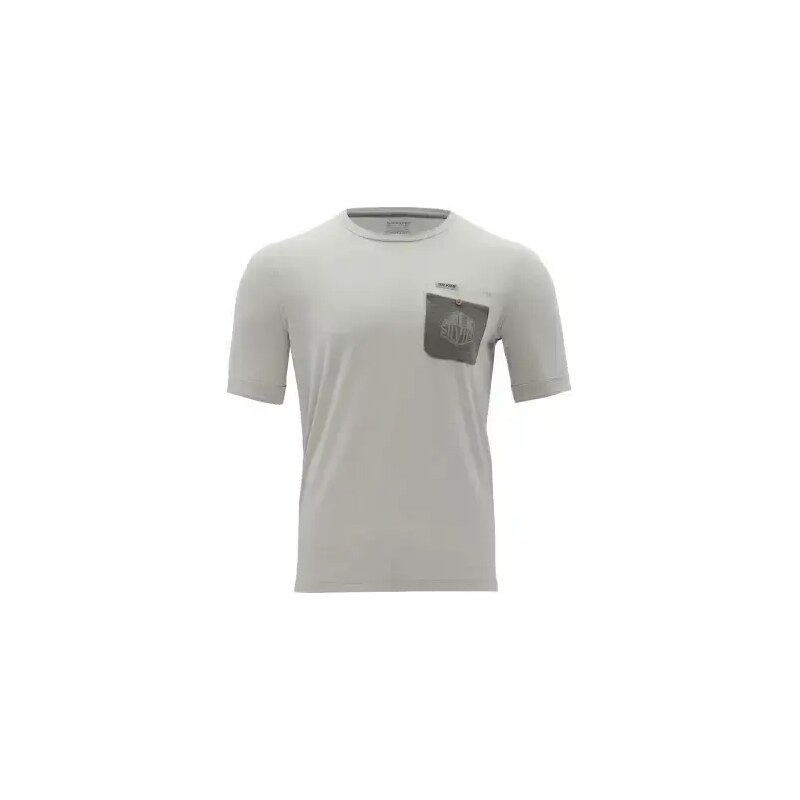Silvini Calvisio pánske tričko s krátkym rukávom Cloud/Grey vel. S 48477642