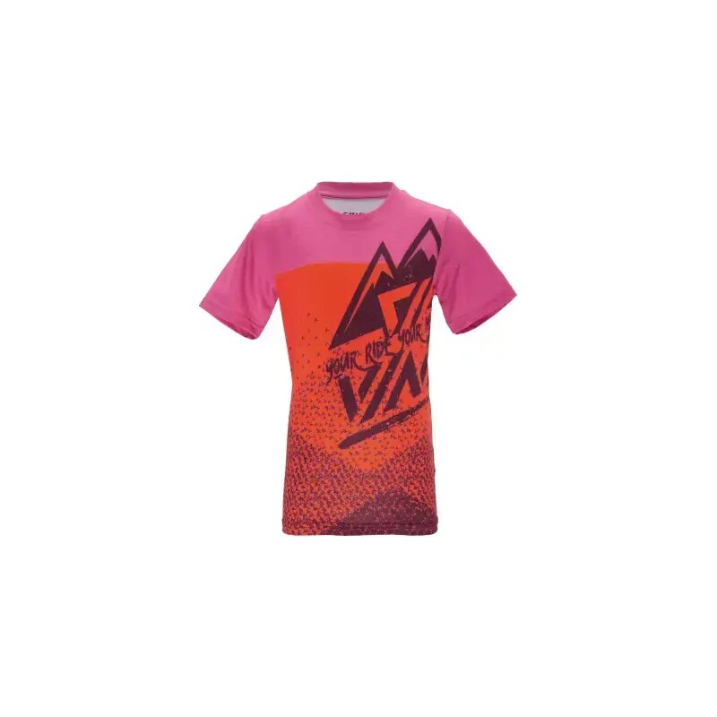 Silvini Denni Detský dres s krátkym rukávom Orange/Fuchsia vel. 122 48477730