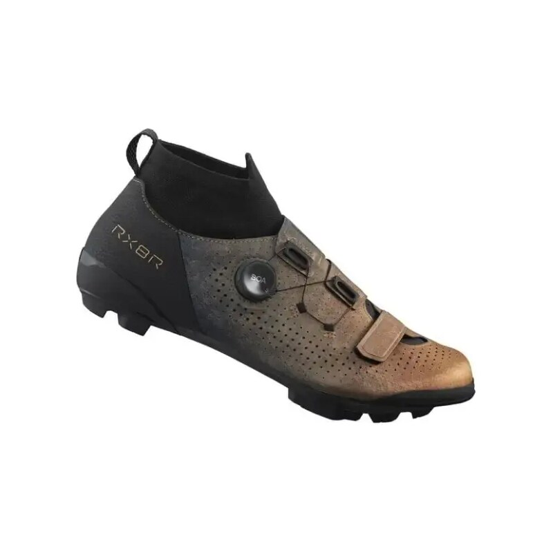 Shimano SH-RX801R pánske gravel tretry metallic orange vel. 46 48477827
