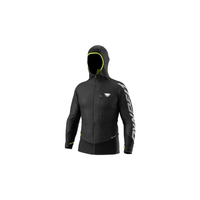 E-shop Dynafit DNA Polartec Alpha pánska bunda Black Out/Neon Yellow