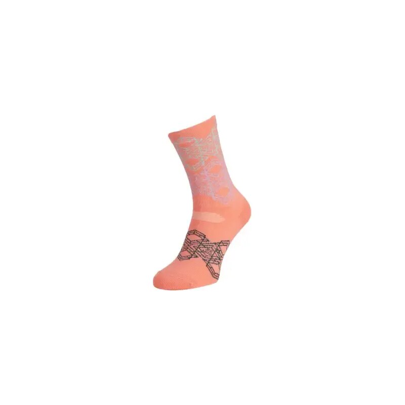 Silvini Dogana ponožky coral/green vel. 36-38 48479056