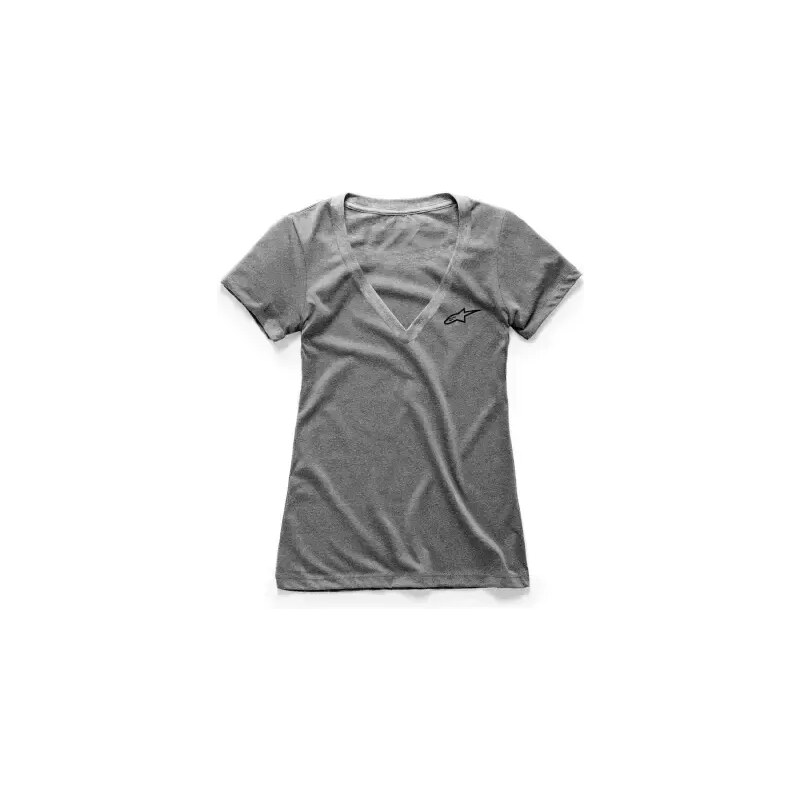 Alpinestars Womens Ageless Vneck dámske tričko krátky rukáv grey 48480831
