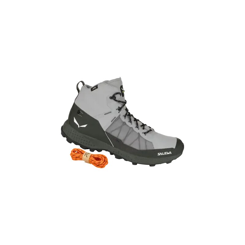 E-shop Salewa Pedroc Pro Mid Powertex Pánske topánky Alloy/Dark Olive