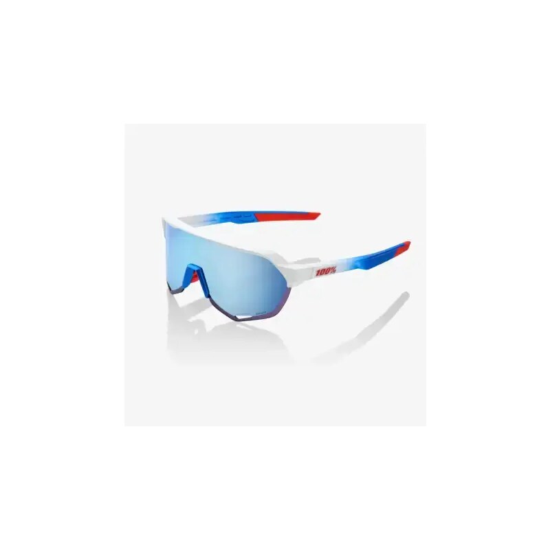 100% S2 športové okuliare TotalEnergies Matte White/Metallic Blue/Blue 48481707